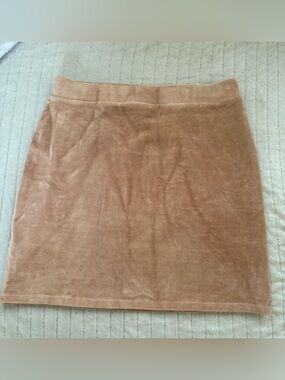 Corduroy Mini Skirt